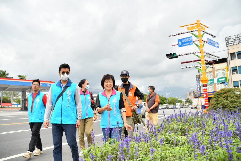 吉安鄉進行電桿共構及美化工程  游淑貞創意鋪陳交通安全生活網缩略图