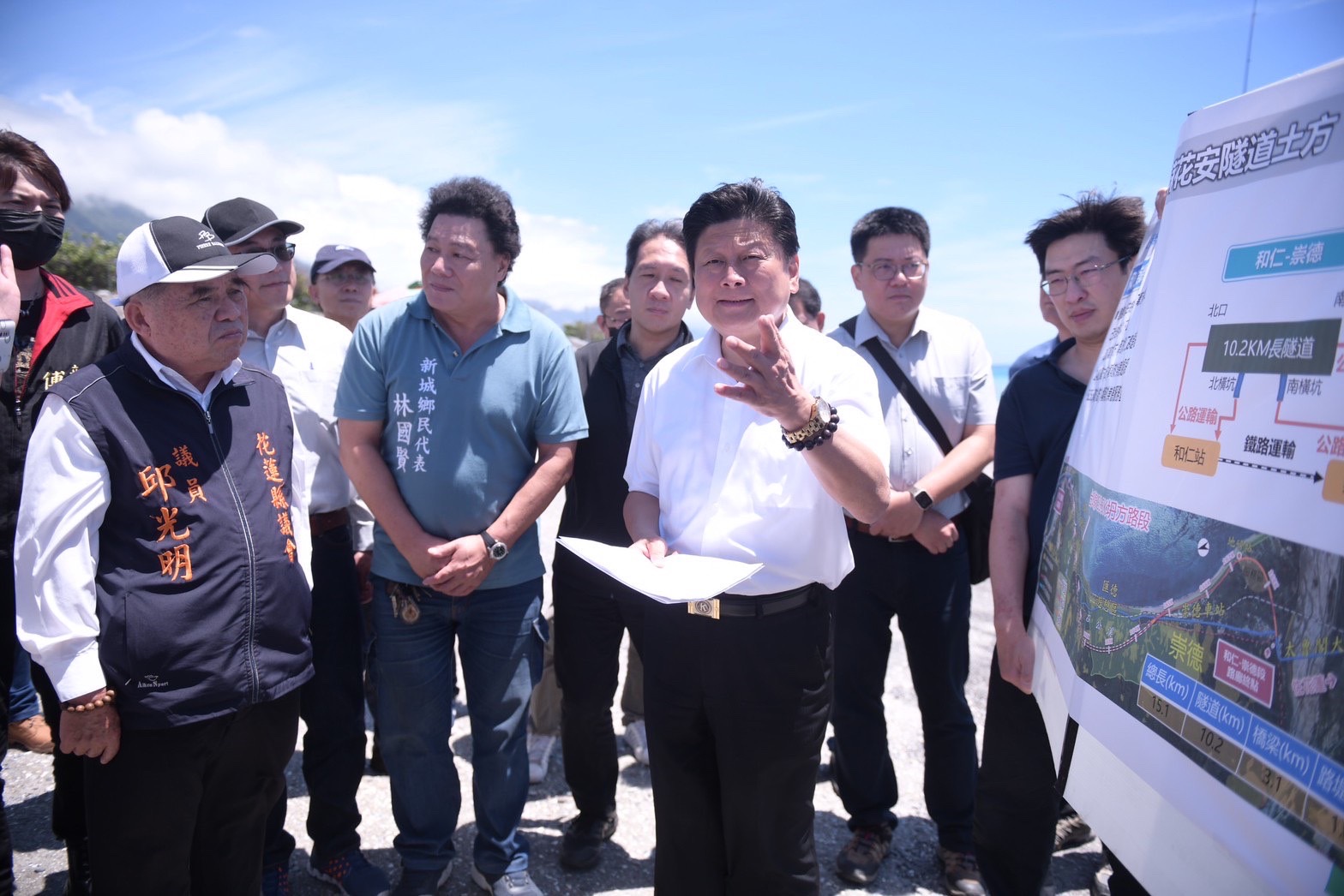 【守護美麗的海岸天際線 傅崐萁邀中央和地方會勘新城海堤】缩略图