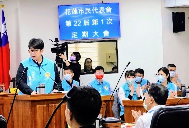 【花蓮市代會定期大會開議 魏嘉彥施政報告強調施政理念】缩略图