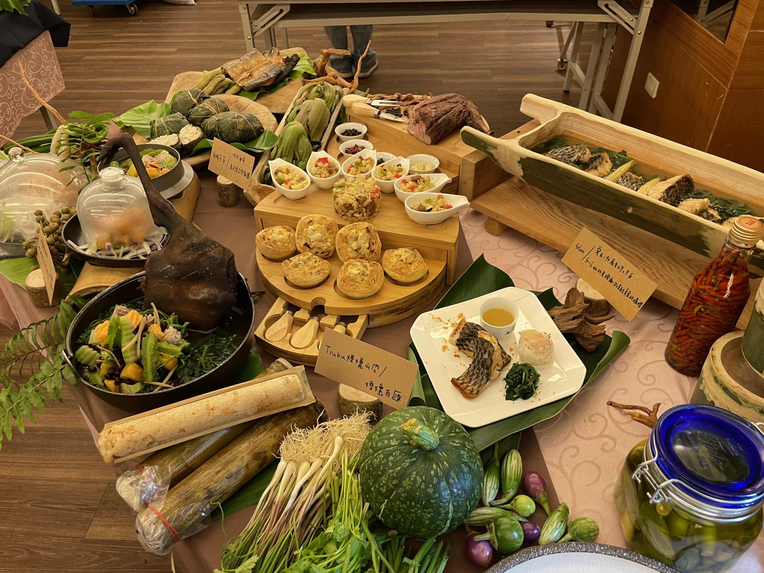 【醞釀台灣原住民慢食博覽會 縣府邀請韓國慢食廚師訪花交流】缩略图