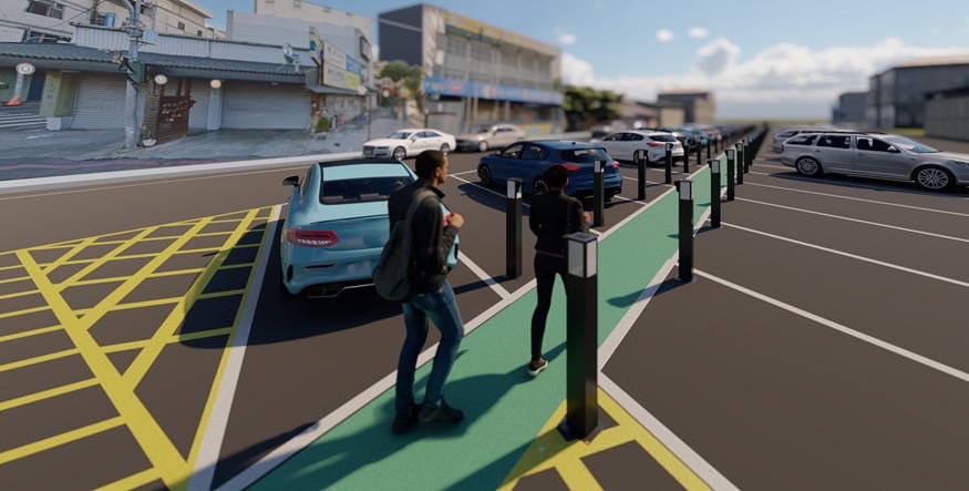 【自由街路邊停車縣府趕工 提前端午連假供免費停車 後續將再升級成智慧停車示範場域】缩略图