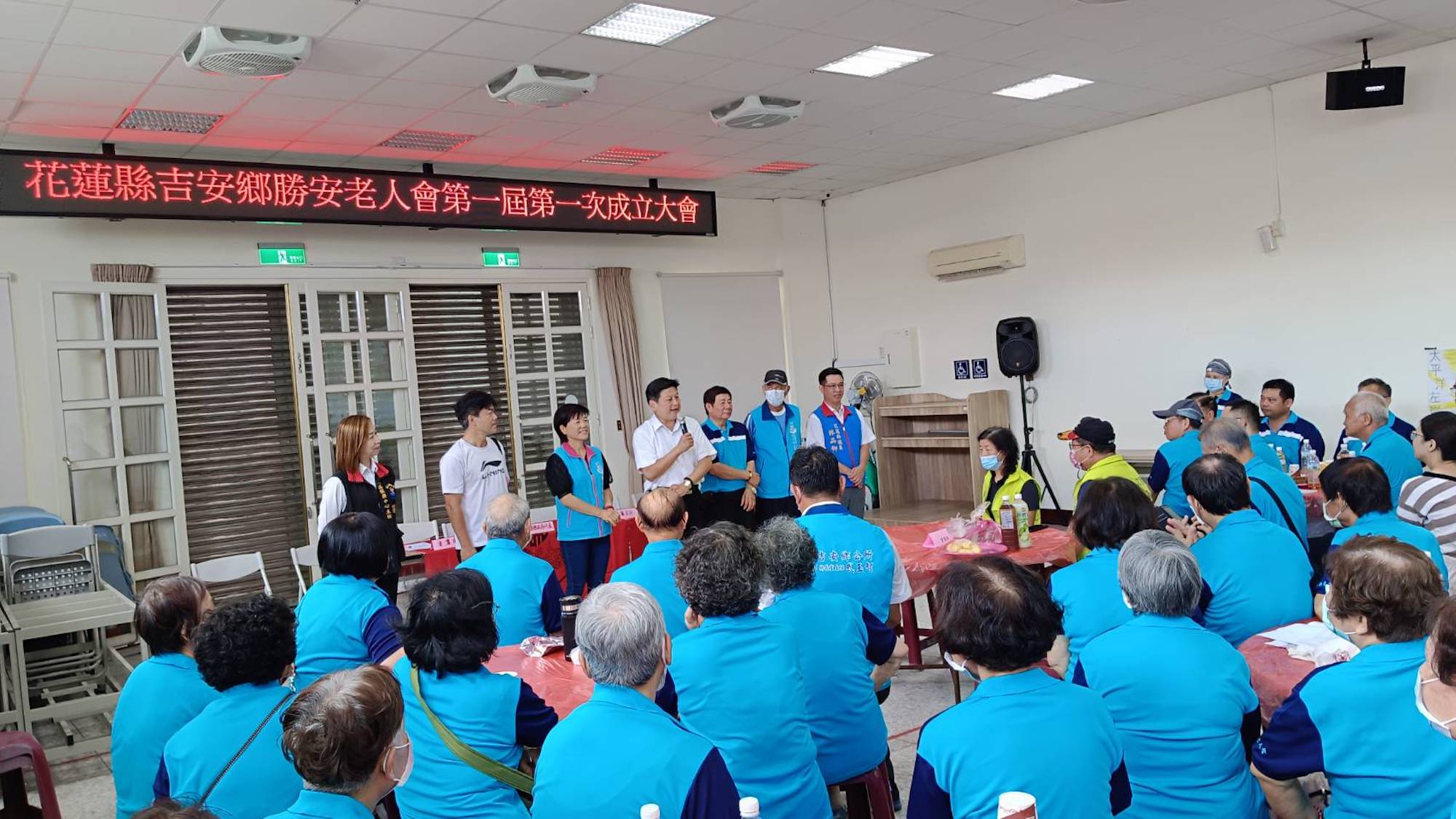 【蘇文將獲任勝安村老人會理事長 游淑貞共構幸福吉安友善福利網】缩略图