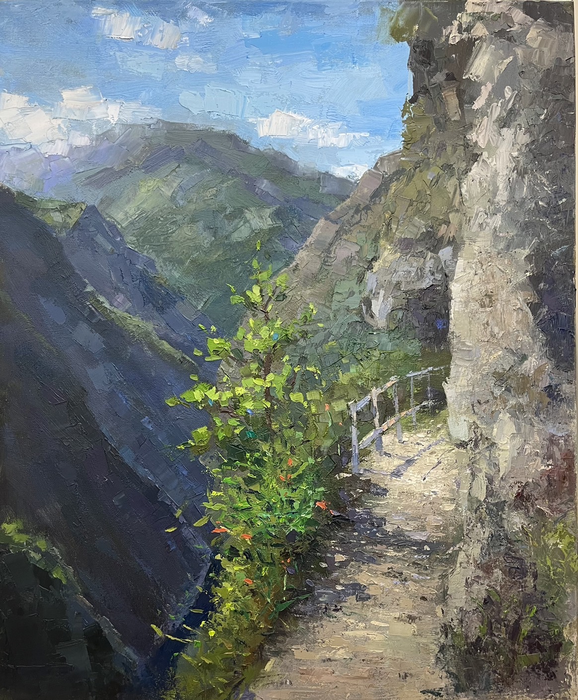 【「千山萬水念故鄉」林秀霞油畫個展 4/3-30在花蓮吉安好客藝術村展出】缩略图