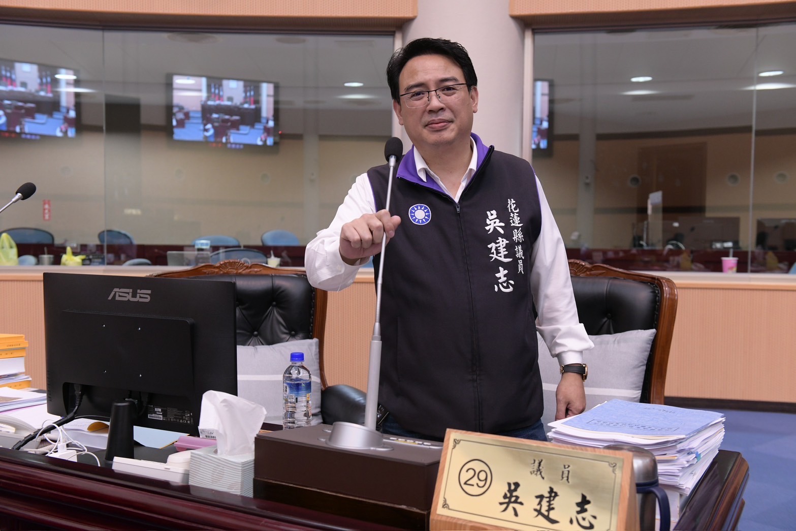【花蓮縣議員吳建志：堅守中華文化 不愧對祖宗五千年天下】缩略图