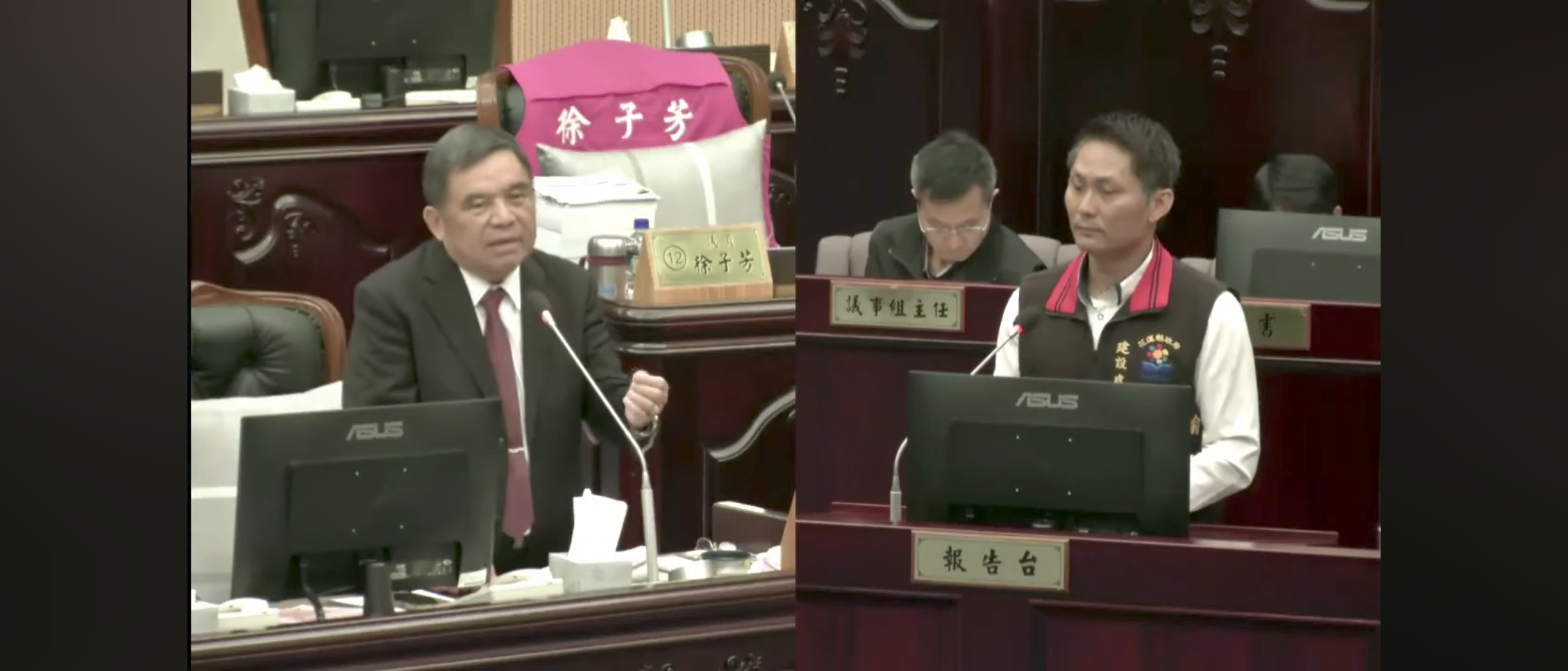 【縣議員邱光明對立霧溪風飛砂及污水下水道等提出質詢】缩略图