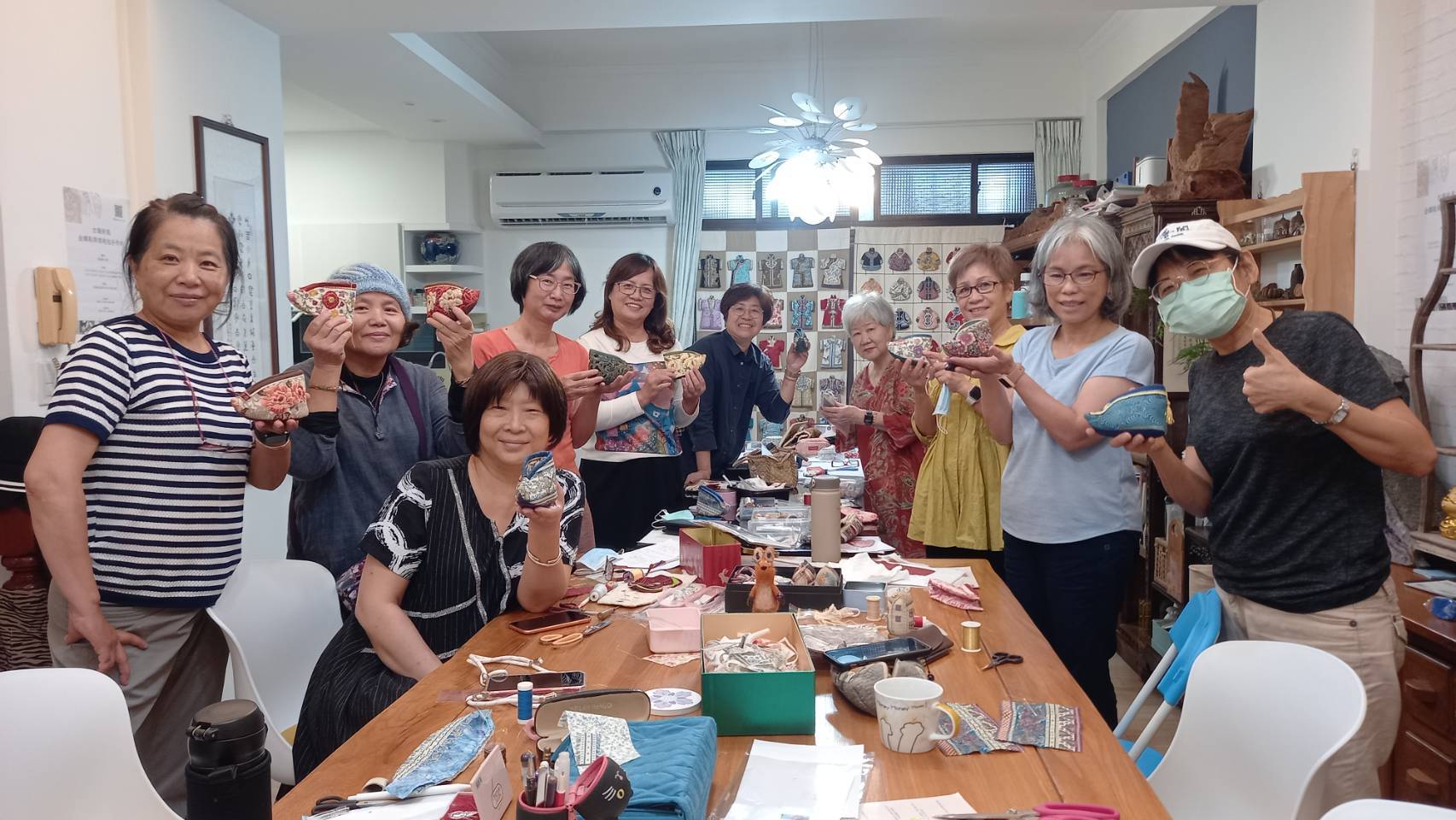 【傳承與創新匯聚，東海岸「古韻新風」拼布手作坊順利舉行】缩略图