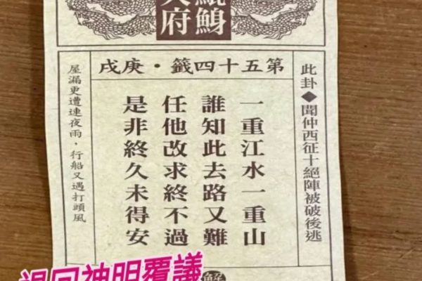 【北門南鯤鯓代天府抽籤 民眾：今年國運「庚戌」 預言經濟起伏明顯的違憲了 建議退回神明覆議】缩略图