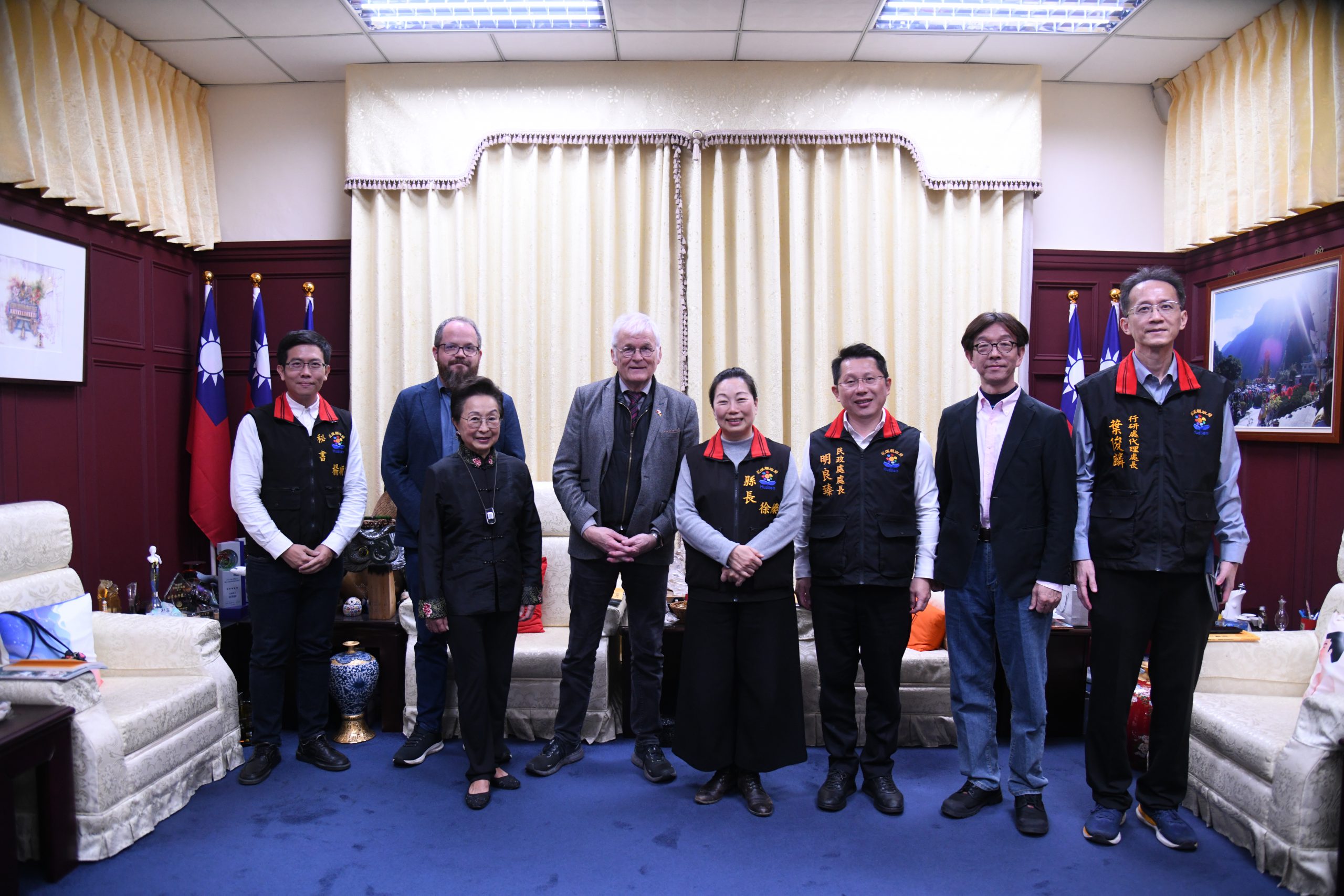 【德國前瑪則海姆市長拜會花蓮縣長徐榛蔚 讚嘆災害應變效率】缩略图