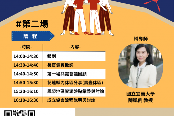 【花蓮縣政府為推動鳳榮地區休閒農業區成立 延續首場熱度 第二場共識會議聚焦在地整合】缩略图