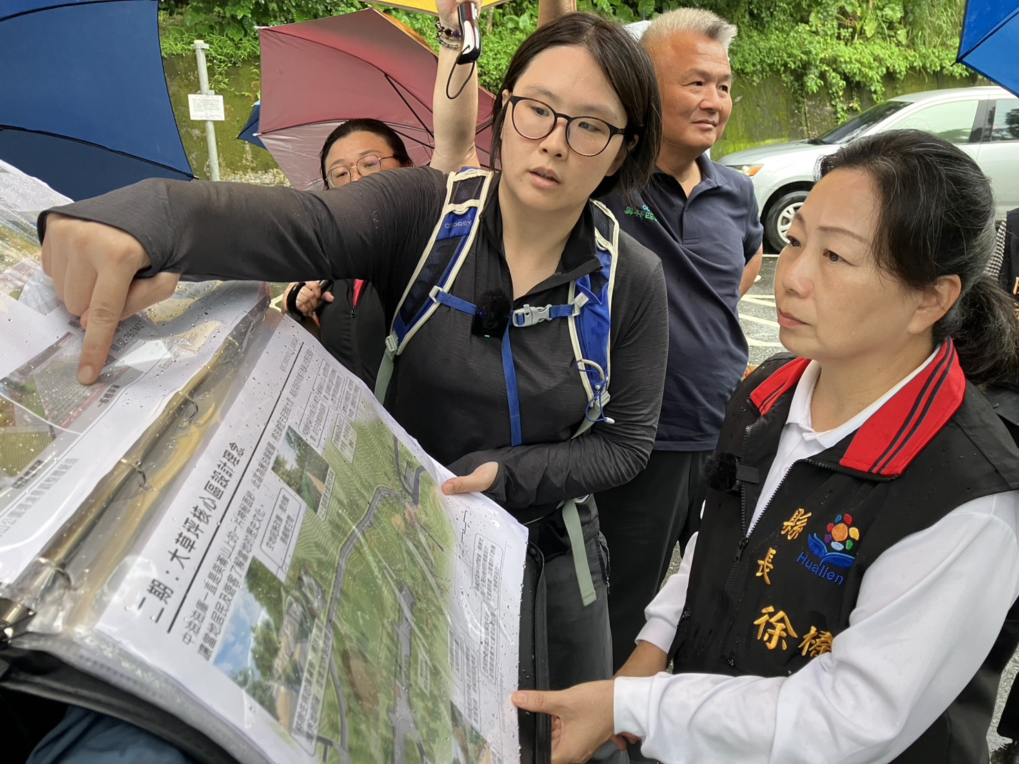 【縣長徐榛蔚會勘美崙山公園改善工程進度 三年將投入逾1.6億元全區改善】缩略图