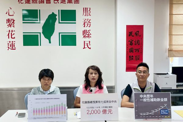 【花蓮縣議會民進黨團：花蓮縣總預算中央補助占七成 冤有頭債有主 傅徐夫妻勿再情勒煽動花蓮人】缩略图