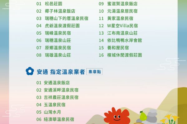 【2025 花蓮太平洋溫泉季推出「遊・雙泉慢旅」集章活動 泡湯、散步、集點、拿好禮 冬季最療癒的花蓮之旅正式啟動】缩略图