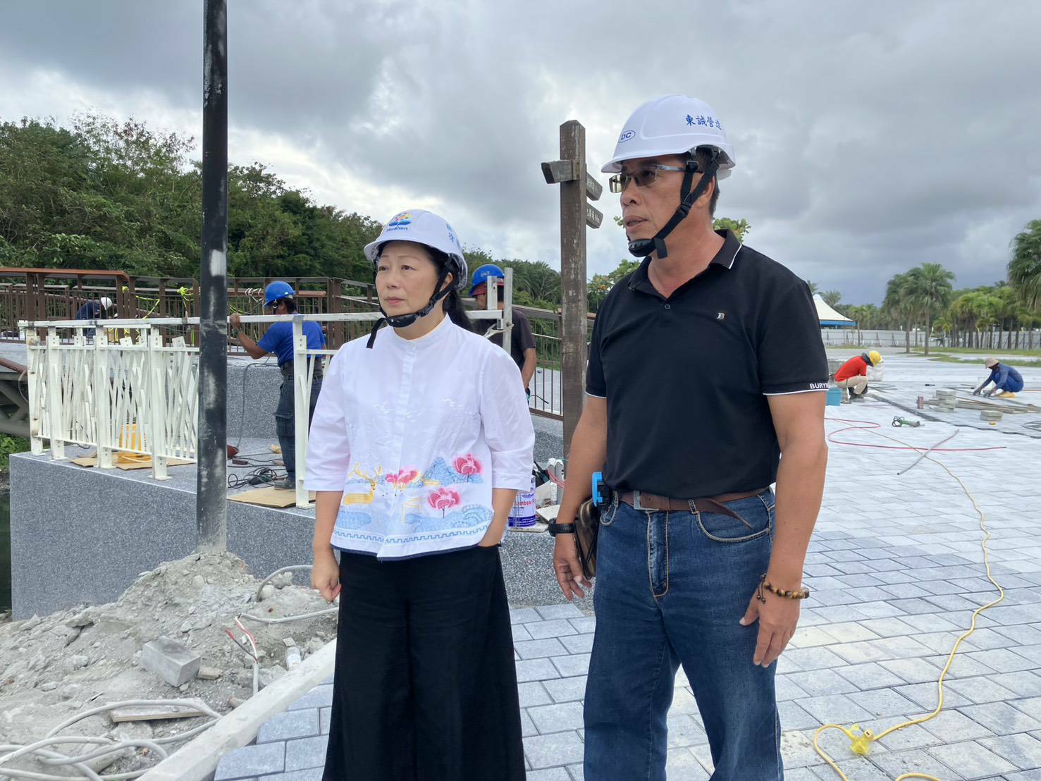 【縣長徐榛蔚會勘太平洋公園整修進度 力拚月底啟用】缩略图