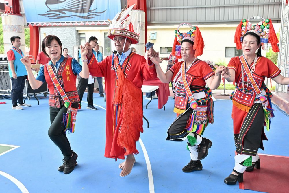【吉安鄉斥資2768萬元歷時約2年興建仁安部落聚會所 游淑貞陪伴族人共同見證新家屋啟用】插图1