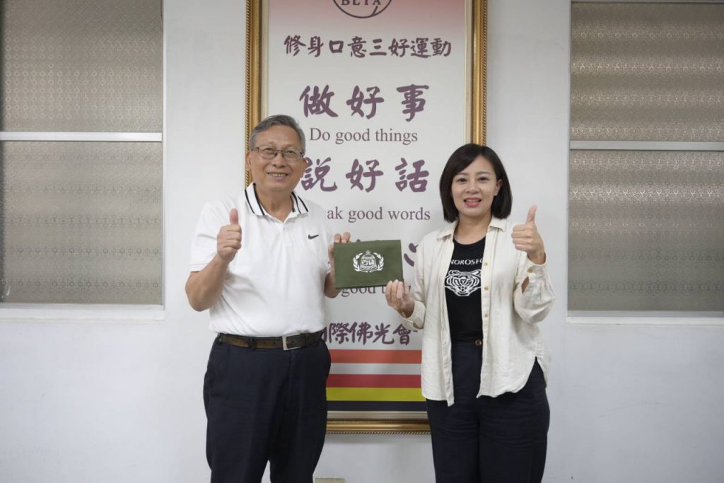【邱惠敏返母校拜會校長蔡忠和 聚焦公益助學與青年培力 盼串聯校友力量共育花蓮人才】插图1