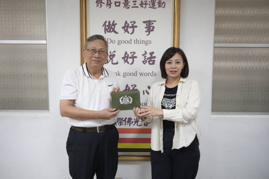 【邱惠敏返母校拜會校長蔡忠和 聚焦公益助學與青年培力 盼串聯校友力量共育花蓮人才】插图