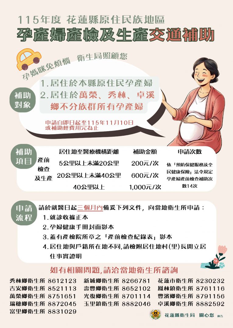 【安心萌芽 花蓮婦幼服務再升級 縣長徐榛蔚打造安心育兒環境 婦幼支持升級計畫說明會】插图5