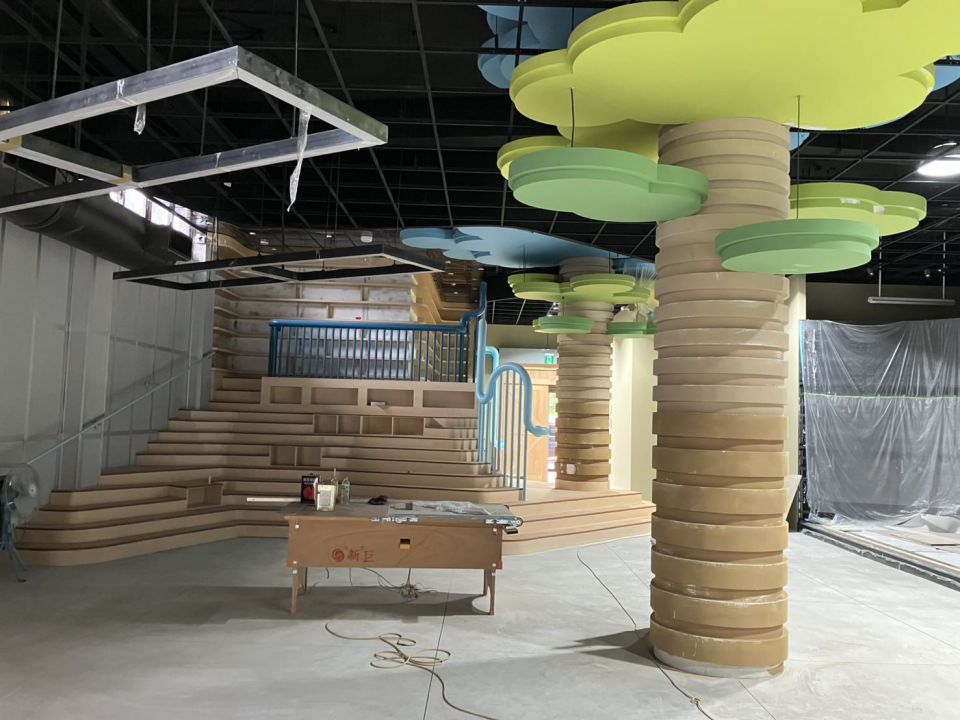 花蓮縣長徐榛蔚會勘花蓮縣運動休閒園區工程進度