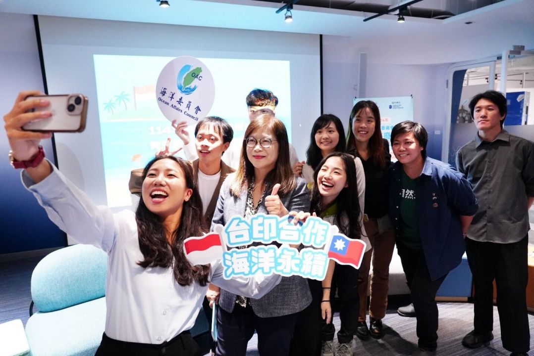 海洋委員會印尼海廢治理合作計畫青年訪團發布國際交流成果缩略图
